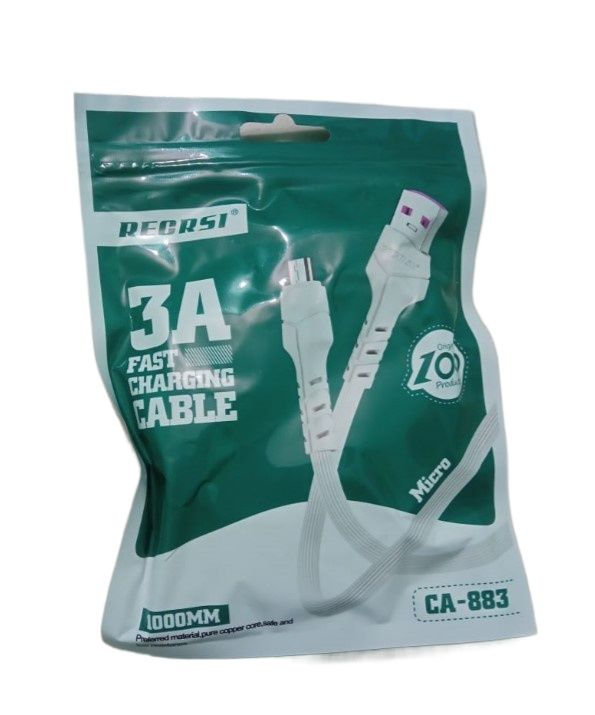 RECRSI Micro USB Fast charging 3A Cable (Speedy charging and data transfer with 3A)