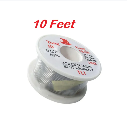 3.5 Gauge ( 10 Feet) Soldering Lead Rang Tin Lead Flux Rosin Core Solder Wire Low Melting Wire Diameter 0.8mm 1.0mm 1.2mm Optional Tin Lead Wire Reel Rang Soldering Leads