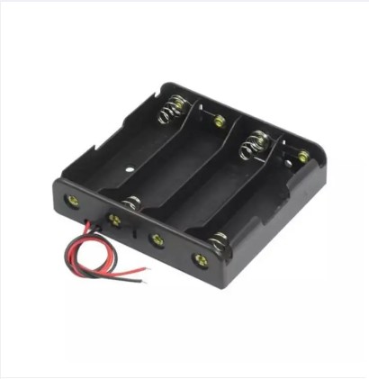 4 Cell 18650 Battery Holder - Power Bank Circuit