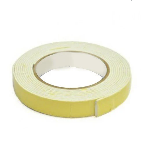 Double Sided Foam Tape 1″ Inch white Color Heavy Duty Gum